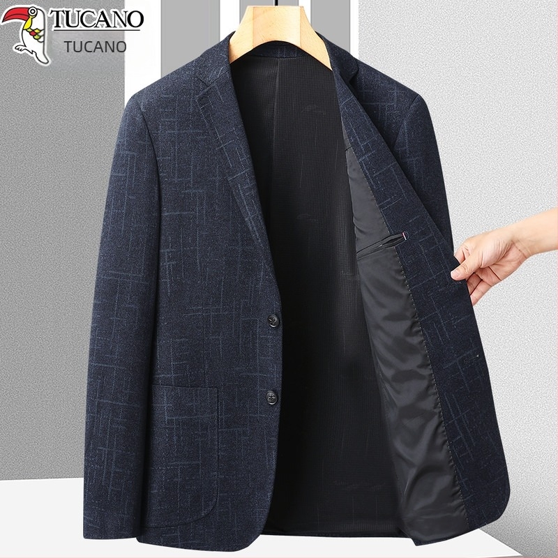 Woodpecker muško sako za sve sezone – poslovni casual stil, opuštena kroj, visoke kvalitete, materijal otporan na nabore, plus veličine