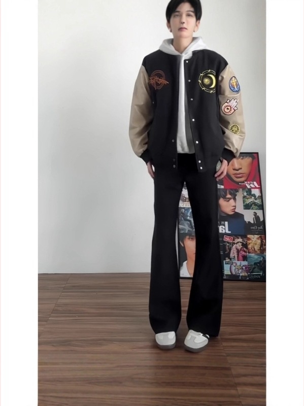 Muške hlače ravnog kroja, casual za svakodnevnu upotrebu, poliester, mikroelastični, fleece podstava za jesen-zimu, bez glačanja