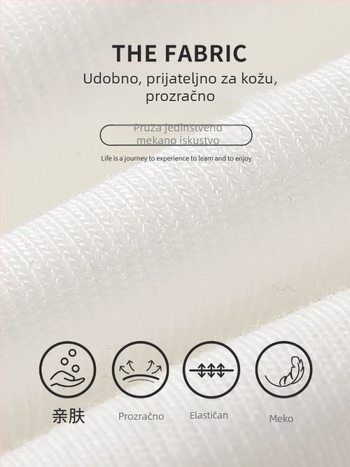 Ženska potkošulja za bazni sloj, s trakama, uski kroj, kratka duljina, jednobojna pamuk 90–95%