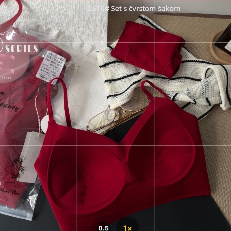 Bustier/tub-top od četkanog pamuka, glavni materijal: pamuk, fiksni kalup, srednji oblik kupa