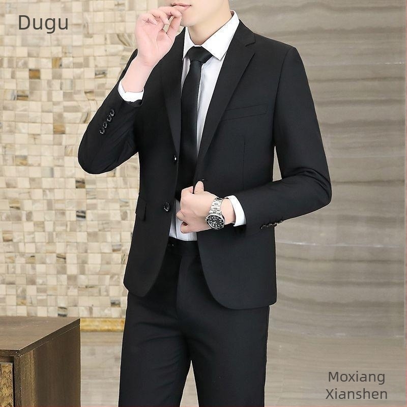 Muško sako Slim Fit od mješavine lana, za vjenčanje i poslovni stil