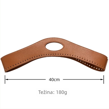 Aksesoari za torbe s PU ručkom, ručno izrađeni kožni detalji, šivanje s mjesečnim uzorkom, DIY clutch torba, vodootporno, marka Didi, proljeće 2025