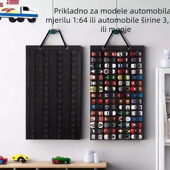 Filc torba za zidno skladištenje, kubičnog oblika, višestruka namjena, za spavaću sobu