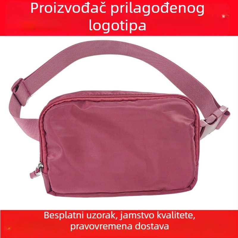 Sportska torbica za struk – Oxford materijal, prozračan i vodootporan, iznimno lagana s proširivim kapacitetom; unisex; kopča za pojas; moguć ispis logotipa
