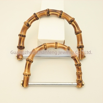 Ručni bambus držač kofera — prirodni korijen bambusa, nacionalni trend i novi stil, pejzažni uzorak, smanjenje opterećenja