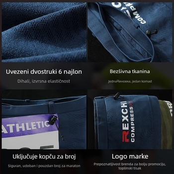 Golovejoy Sportska tašna za struk - najlon, podstava od poliestera, smanjenje opterećenja, unisex, vanjski sportovi