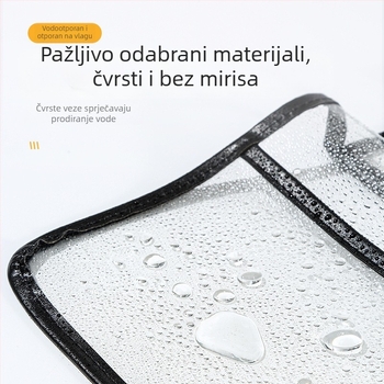 Vješena tašna za pohranu – PVC, stil ručne torbe, višenamjenski organizator za kupaonicu i spavaću sobu, model QH-029