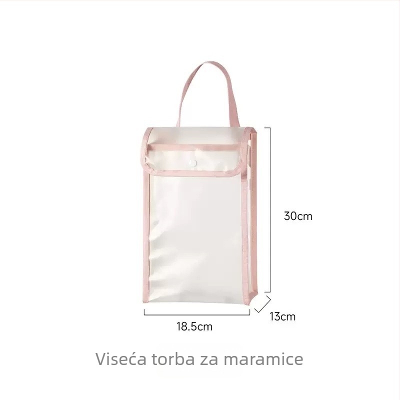 Viseća torba za pohranu toaletnog papira, pogodna za kupaonicu, spavaću sobu, kuhinju i dnevni boravak