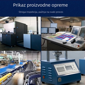 Kutija za opasne tvari: sklopiva kartonska kutija za litijeve baterije i kemikalije, offset tisak, valoviti karton, 230 GSM, neto težina 230 g, učvršćivanje