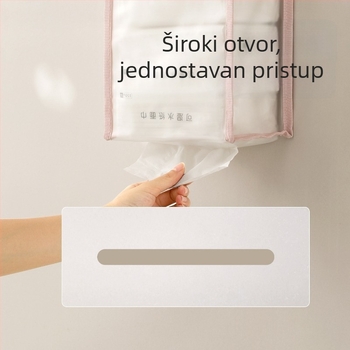 Viseći organizator za maramice, PVC kubnog oblika, za dom, dom učenika i kupaonicu, vodootporan