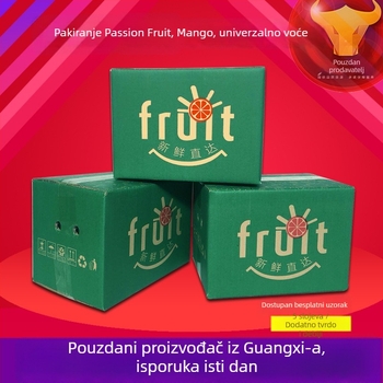 Avionska kartonska kutija, valovita karton, debljina 3,5 mm, tvrdoća A9A, potpuno automatska proizvodnja