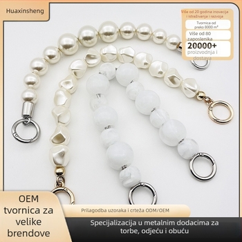 Barokna biserna ručna lanac za torbe i odjeću - prilagodljivo, Model 02, Porijeklo: Shenzhen