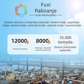 Gofrirana kutija za preseljenje od kartona, debljina 3, otporna na naprezanje, standardna tvrdoća
