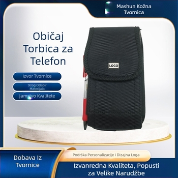Muška torbica za telefon na pojasu za iPhone 15 Pro, gradski minimalizam, Oxford platno, svakodnevna upotreba