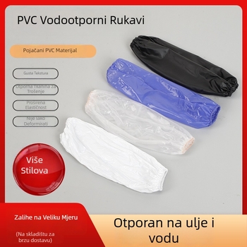 Prozirne PVC rukave, debeli, otporne na vodu i ulje, za prehrambenu industriju, kuhinju i kantinu.