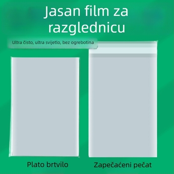 Vrećica za kartice i fotografije, PP polipropilenski; oblik kvadratni/pravokutni; tip proizvoda: spot goods; namjene: pakiranje poklona, opće pakiranje, svakodnevni proizvodi; tolerancija 1–2 mm