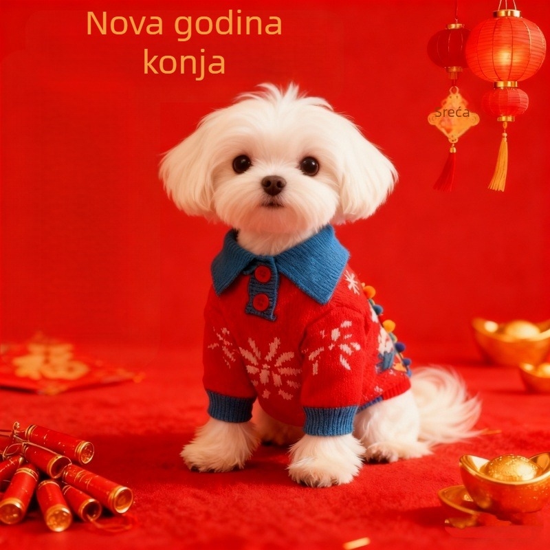Materijal: vunena pređa • Kategorija: odjeća za kućne ljubimce • Stil: kineski stil • Broj modela: Z15Y189 • Marka: Lai Pi Dog