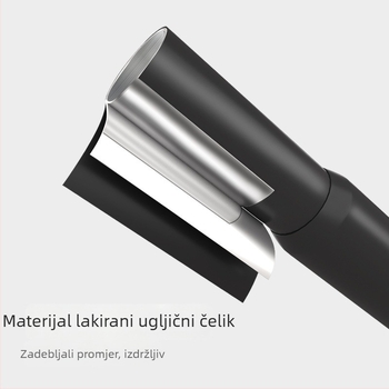 Univerzalna bez bušenja teleskopna šipka za zavjese na vratima i prozorima, kupaonska polica za skladištenje i vješalica za odjeću u garderobi