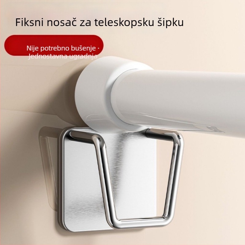 Bez bušenja: držač za viseće kuhinjske ormariće, držač za daske za rezanje, teleskopska šipka, držač poklopaca, stalak za daske, organizator za umivaonik
