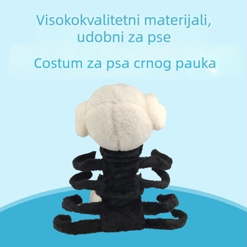 Kostim za transformaciju psa za Halloween – akrilni materijal, zima/jesen, odjeća za kućne ljubimce