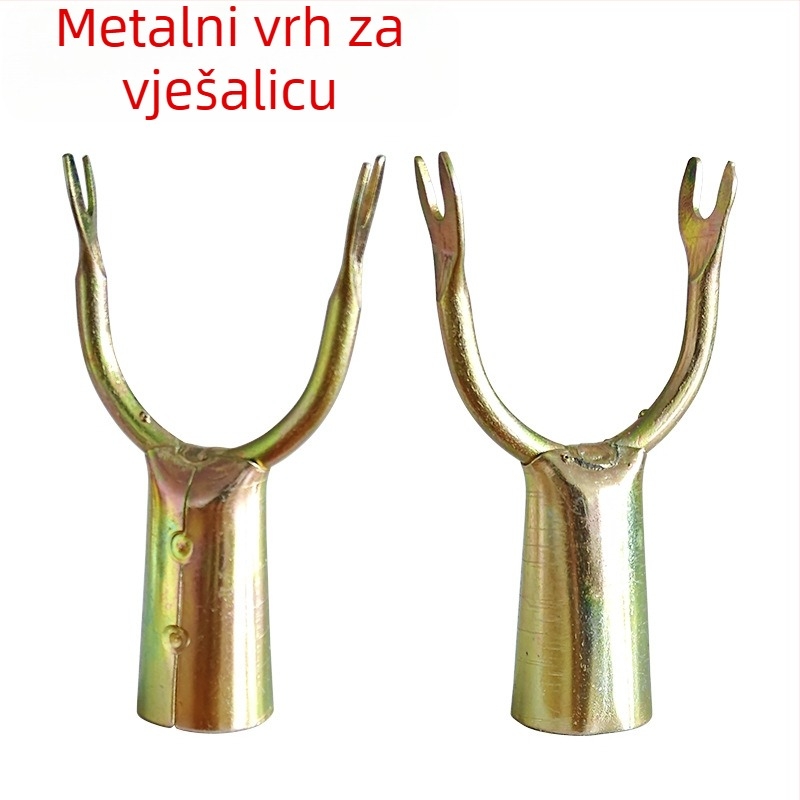 Metalna vilica za sušenje odjeće – moderan minimalistički stil, za vješanje u spavaću sobu, lansirano 2024