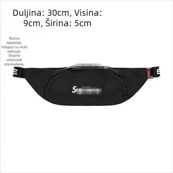 Unisex Oxford pojas torbica s dizajnom slova, gradska sportska i biciklistička torba (Oxford materijal · Unisex · pojas torba za sport · dizajn s slovom · podstavljena unutrašnjost)