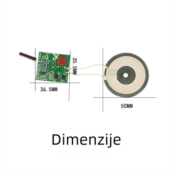 Xuanrongxin Qi/EPP-15W Bežični modul za punjenje s PCB pločom i zavojnicom, 15W brzo punjenje