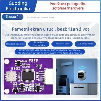 Prilagodljivi PCB za inteligentnu vagu za tjelesnu težinu i postotak tjelesne masti uz interakciju čovjek–stroj – razvoj rješenja dizajna; rok isporuke 10–30 dana; primjenjivi proizvodi: inteligentna vaga za težinu i postotak tjelesne masti; područje primj