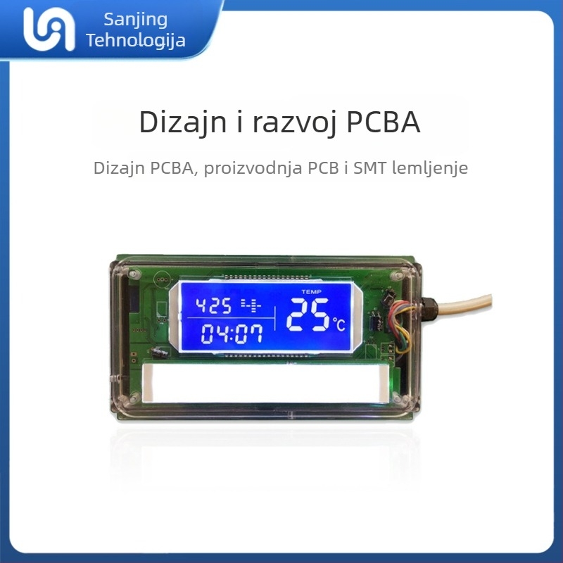 PCBA upravljačka ploča za LCD modul u pametnom zrcalu — Tip PCBA, Model 065, Šifra proizvoda 065, Napajanje 5V 1.1A, Za pametno zrcalo