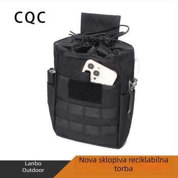 Taktična sklopiva MOLLE pojas torba za vanjske sportove, unisex, poliester