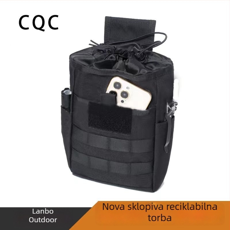 Taktična sklopiva MOLLE pojas torba za vanjske sportove, unisex, poliester