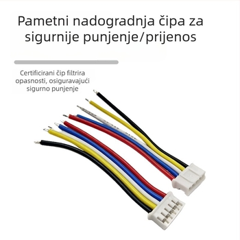 5P-2.0mm terminalni vodič za FPC kabel, kompatibilan s Qi brzim punjenjem, zaštita pametnim čipom, prilagodljivo