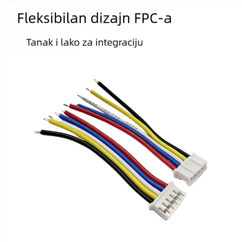 5P-2.0mm terminalni vodič za FPC kabel, kompatibilan s Qi brzim punjenjem, zaštita pametnim čipom, prilagodljivo