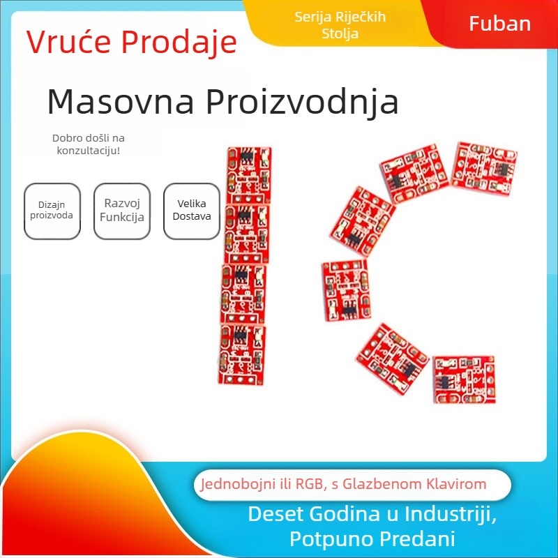 frgo Senzorski modul rasvjetnog stola PCBA – dodirni senzor, Smart Home, 4.5V, 50k/dan, postotak kvarova 0.1%