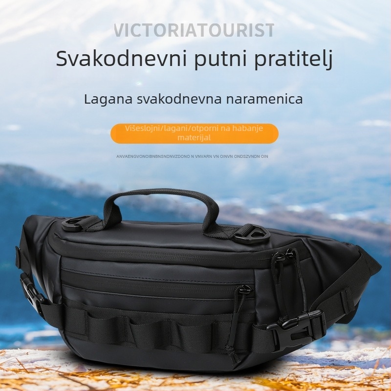 Sportska torbica za pojas - vodootporna, ultralagana, otporna na habanje, proširiva kapaciteta, unisex