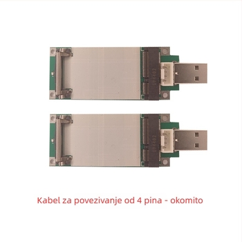 Aisu Mini PCIe na USB 4G modul razvojna ploča s utorom za SIM/UIM karticu