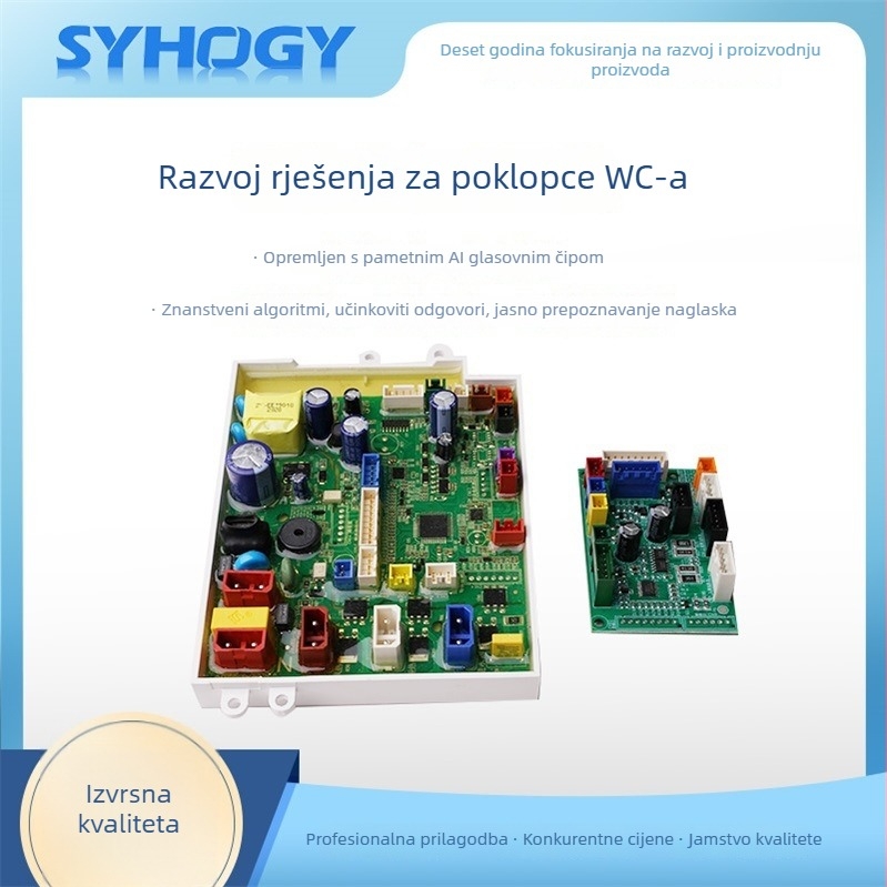 Višenamjenska inteligentna PCBA za poklopac toaleta – brend syhogy, model XHD-M0025, kapacitet 100000