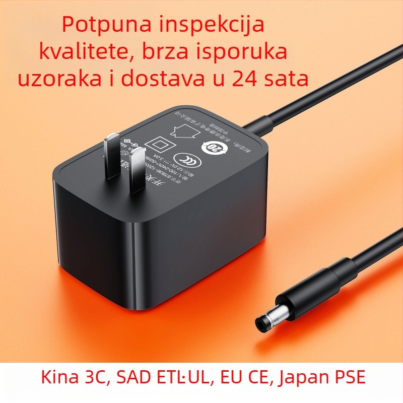Gangqi GQ24-120200-BU adapter za napajanje 12V 3A, CCC certificiran