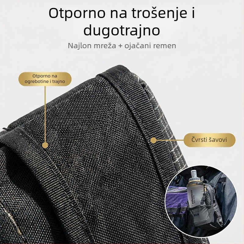 Vanjska torbica za telefon s remenom, planinarska torba za pojas, držač za bocu vode, vodootporni dodatak ruksaku