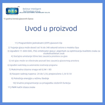 PCB pločica za 2.4G walkie-talkie Bes24190 (4.5V, 20mA, kapacitet 3.0 milijuna, kompatibilno s 2.4G dječjim walkie-talkiejem)