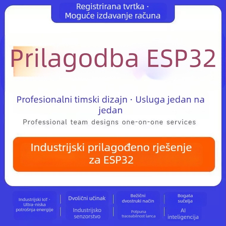 AI ESP32 ploča rješenja s glasovnom interakcijom – Model 02, Kapacitet 10000, za pametne zvučnike i dječje igre, Podrška sekundarnom razvoju, 0,5% kvarova