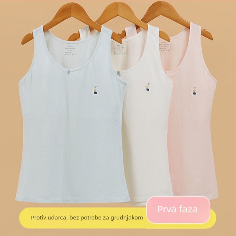 Pamukasto-spandeks potko za djevojčice, sling stil, uski kroj, životinjski uzorak, uobičajena duljina 50–65 cm, naramenice se ne skidaju