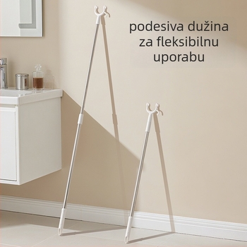 FaSoLa produžna šipka za sušenje rublja – PP i 201 nehrđajući čelik, balkon, moderan stil