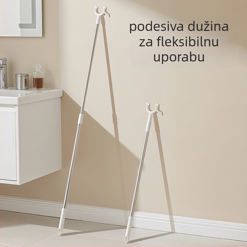 FaSoLa produžna šipka za sušenje rublja – PP i 201 nehrđajući čelik, balkon, moderan stil