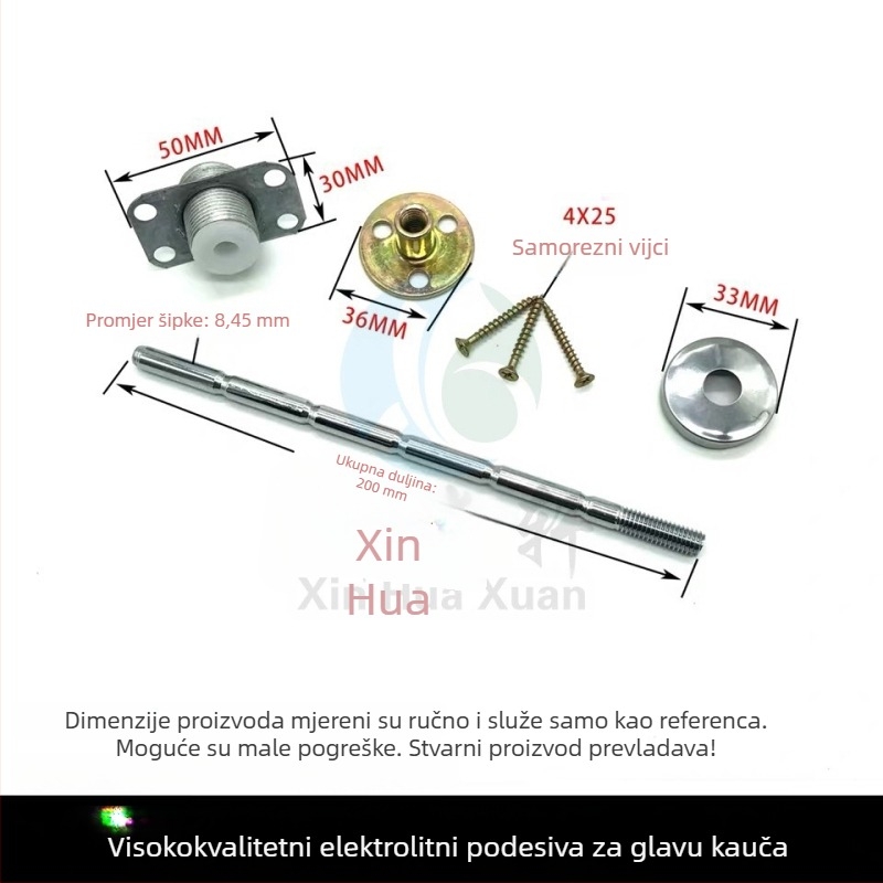 Spojni mehanizam za podizanje naslona kauča, navojni zubi, moderni minimalistički stil (Brand: Other; Naziv: Thread teeth; Stil: Modern simplicity)