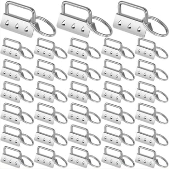 Željezni klip repa s ključem — Set metalnih kopči za torbe, trake i narukvice (Brand: Clean and Safe)