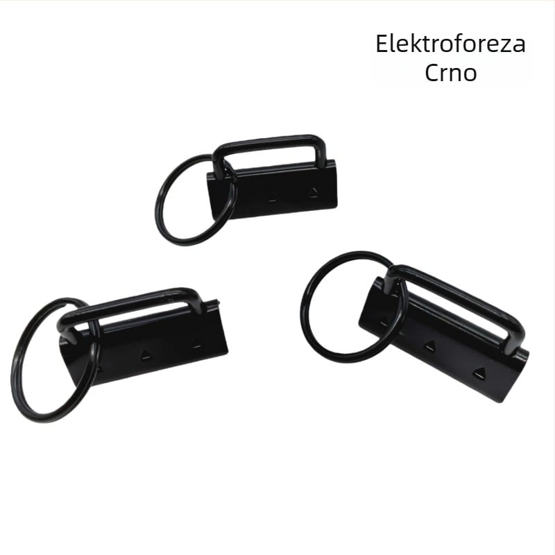Željezni klip repa s ključem — Set metalnih kopči za torbe, trake i narukvice (Brand: Clean and Safe)