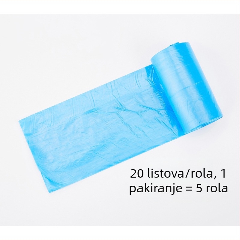 Crtani medvjed-psa overal — podesive trake, slatka odjeća za kućne ljubimce, džep za vrećice za otpadke