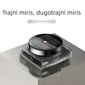Solární automobilni difuzor mirisa, inteligentni elektronički sustav mirisa, automatsko prskanje pri pokretanju i zaustavljanju, uklanjanje mirisa i pročišćavanje zraka