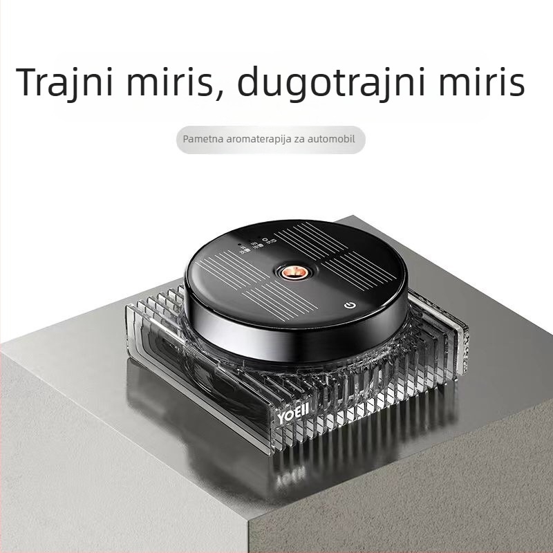 Solární automobilni difuzor mirisa, inteligentni elektronički sustav mirisa, automatsko prskanje pri pokretanju i zaustavljanju, uklanjanje mirisa i pročišćavanje zraka